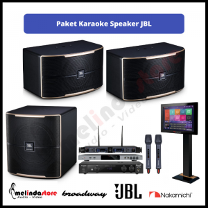 Paket Karaoke Speaker JBL Pasion 6 | Lengkap